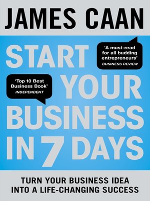 cover image of Start Your Business in 7 Days